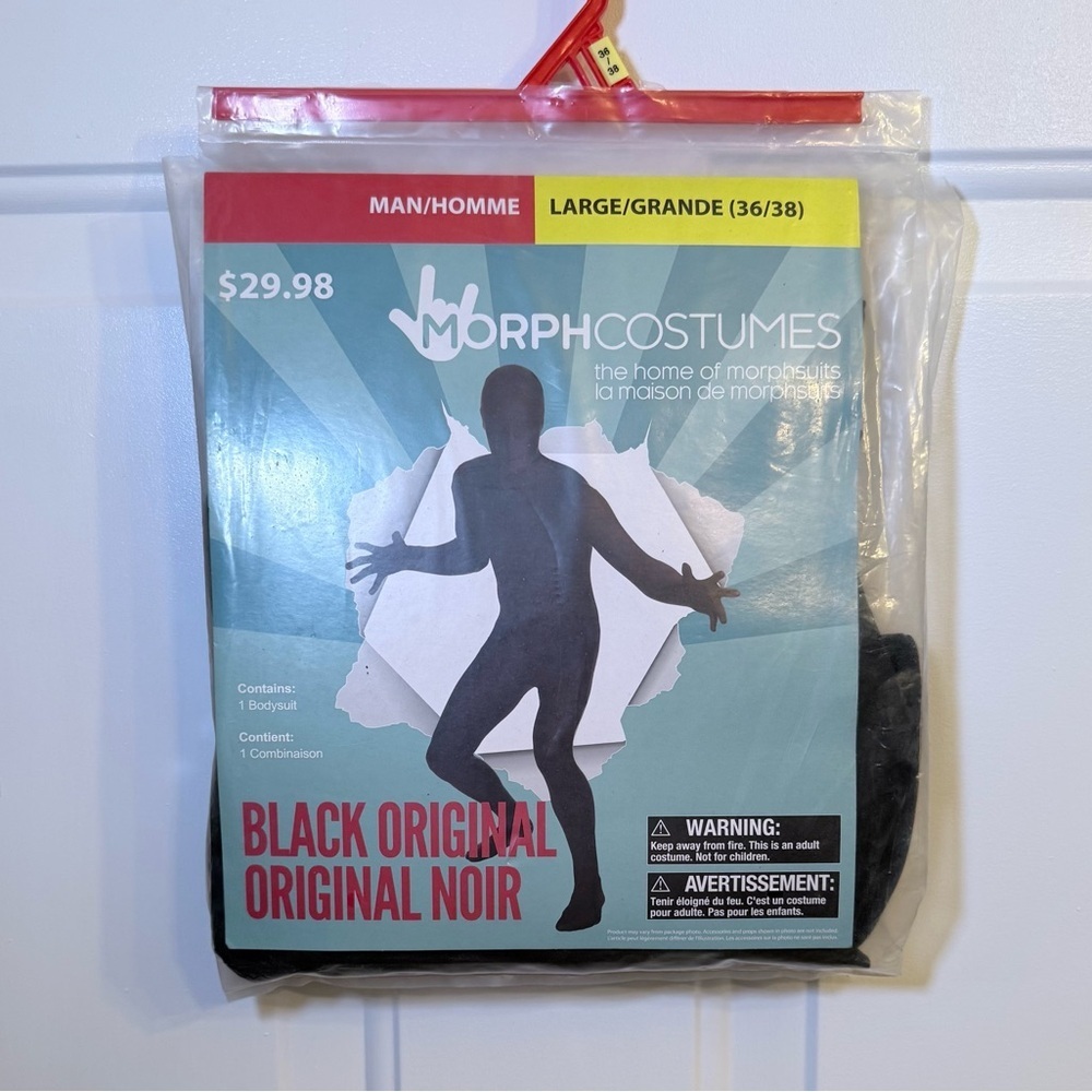 MorphCostumes Black Original Bodysuit - Size Large